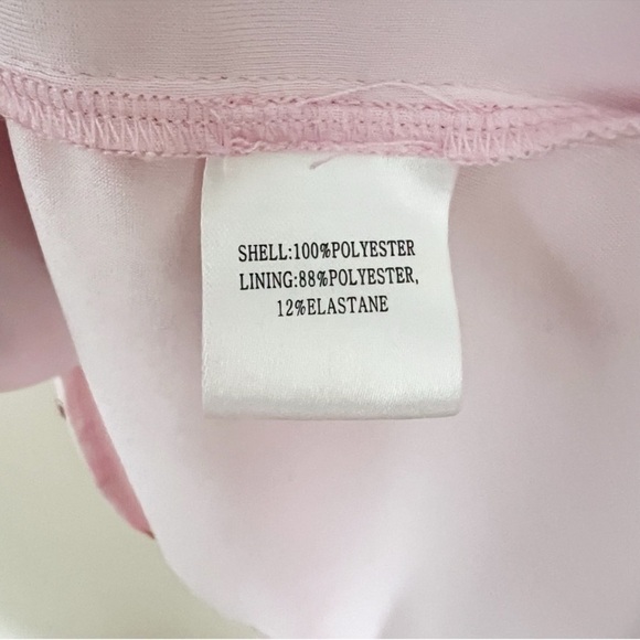 AMYLYNN Pink/Brown Tie Dye Adjustable Side Cinched Skirt Midi Length Size Medium - Picture 8 of 9